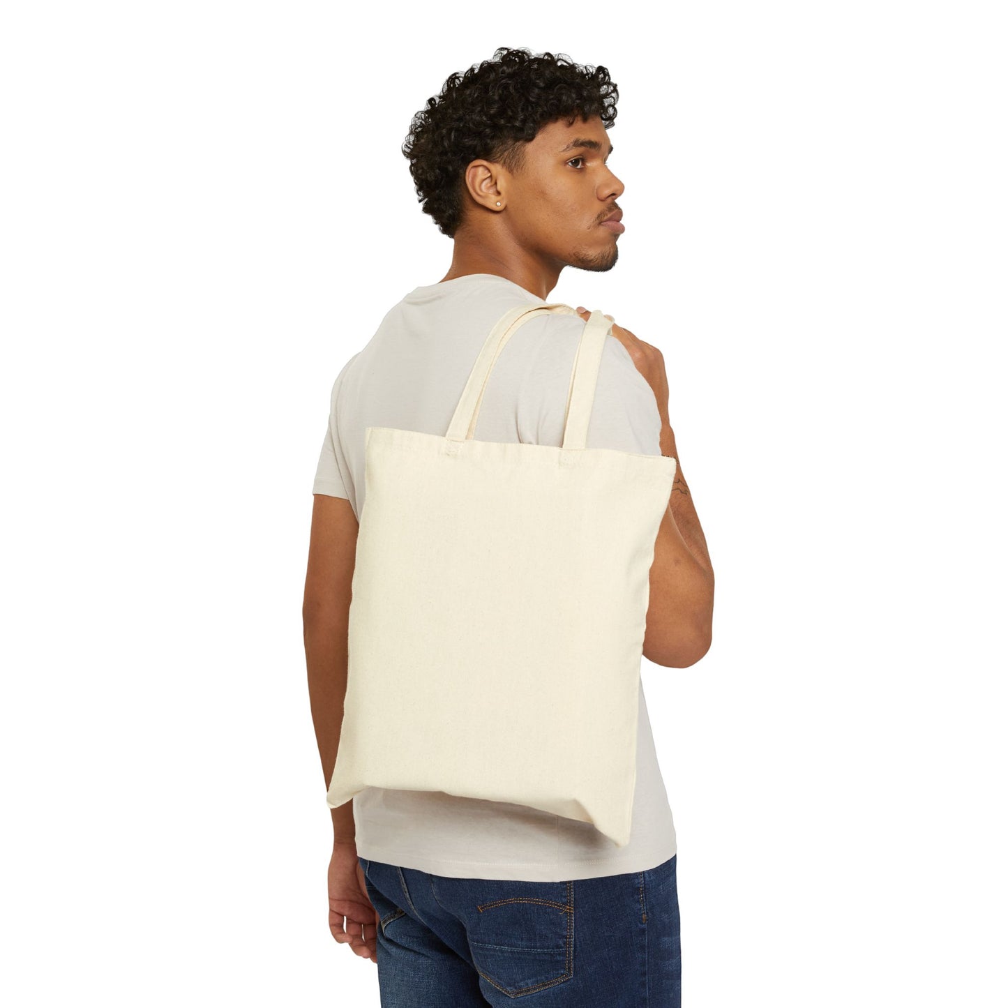 love joy peace Tote | shadow typography, 3D simple text