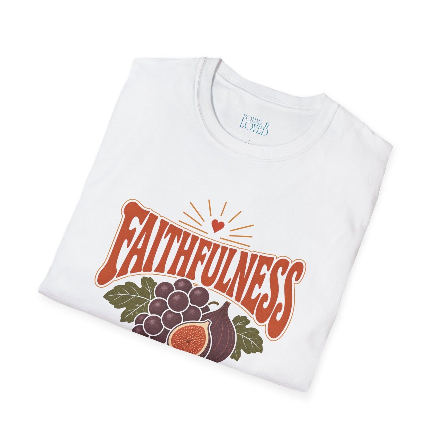 Faithfulness Fruit of the Spirit T-Shirt — Christian Vintage Floral Tee