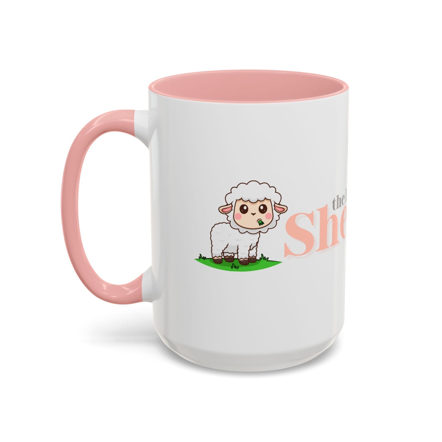 Shepherd Psalm 23 Accent Coffee Mug — Faith-Inspired Christian Gifts