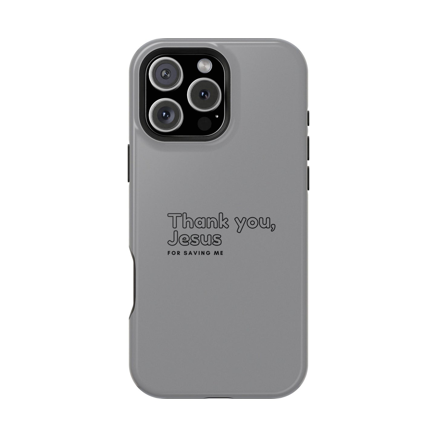 Thank You Jesus Phone Case — Impact-Resistant Christian iPhone Cover