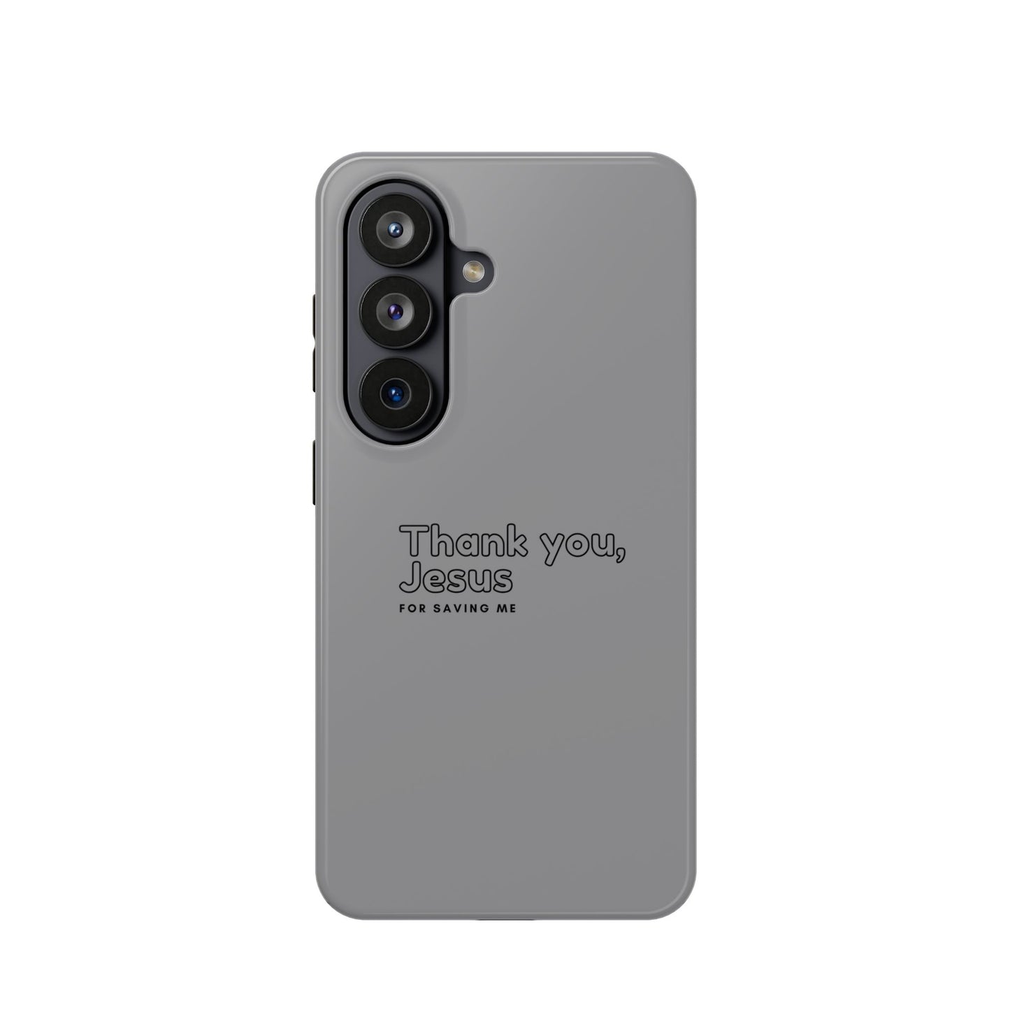 Thank You Jesus Phone Case — Impact-Resistant Christian iPhone Cover