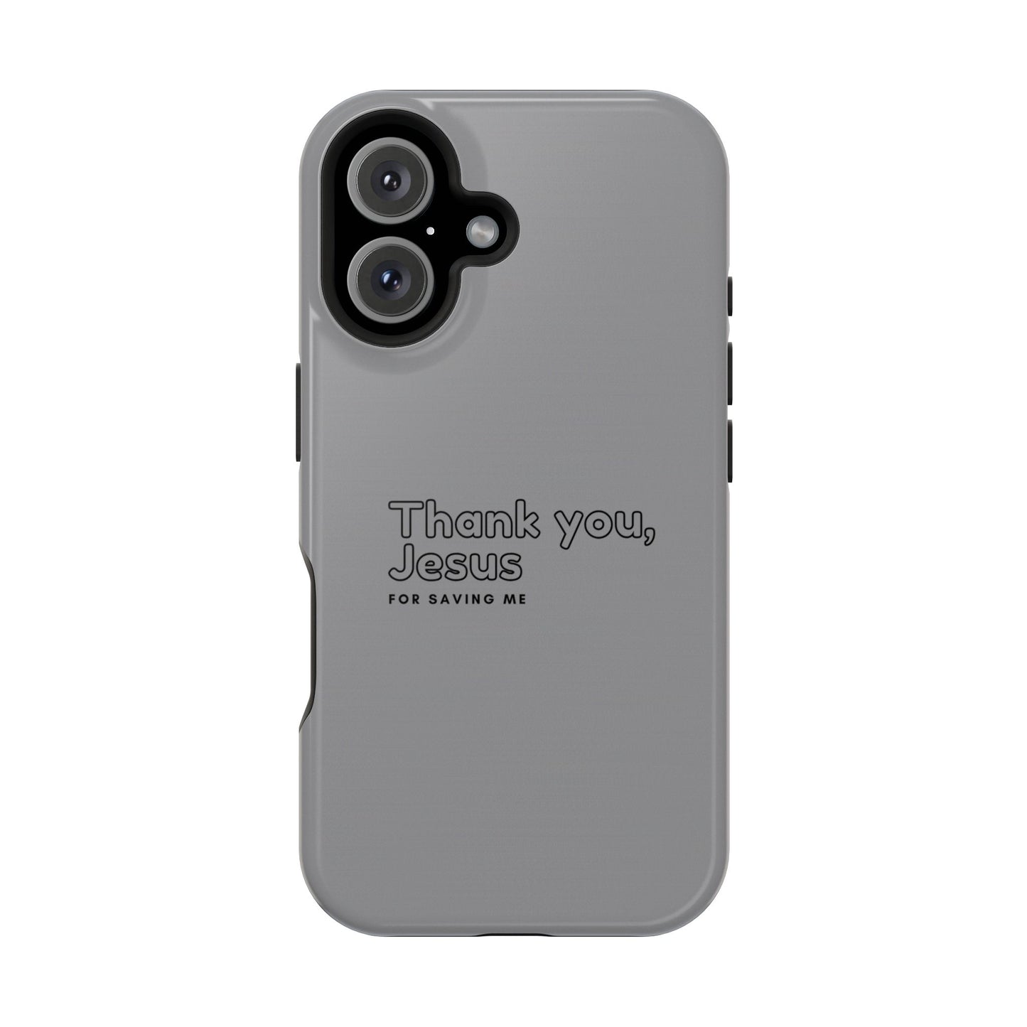 Thank You Jesus Phone Case — Impact-Resistant Christian iPhone Cover