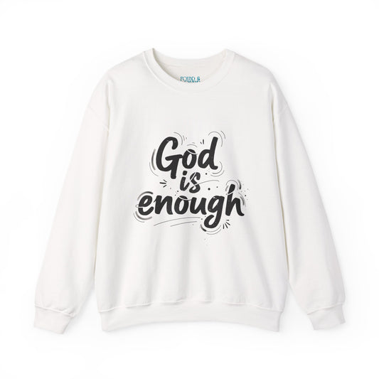 God is Enough sweatshirt | handwritten marker aesthetic, doodle script