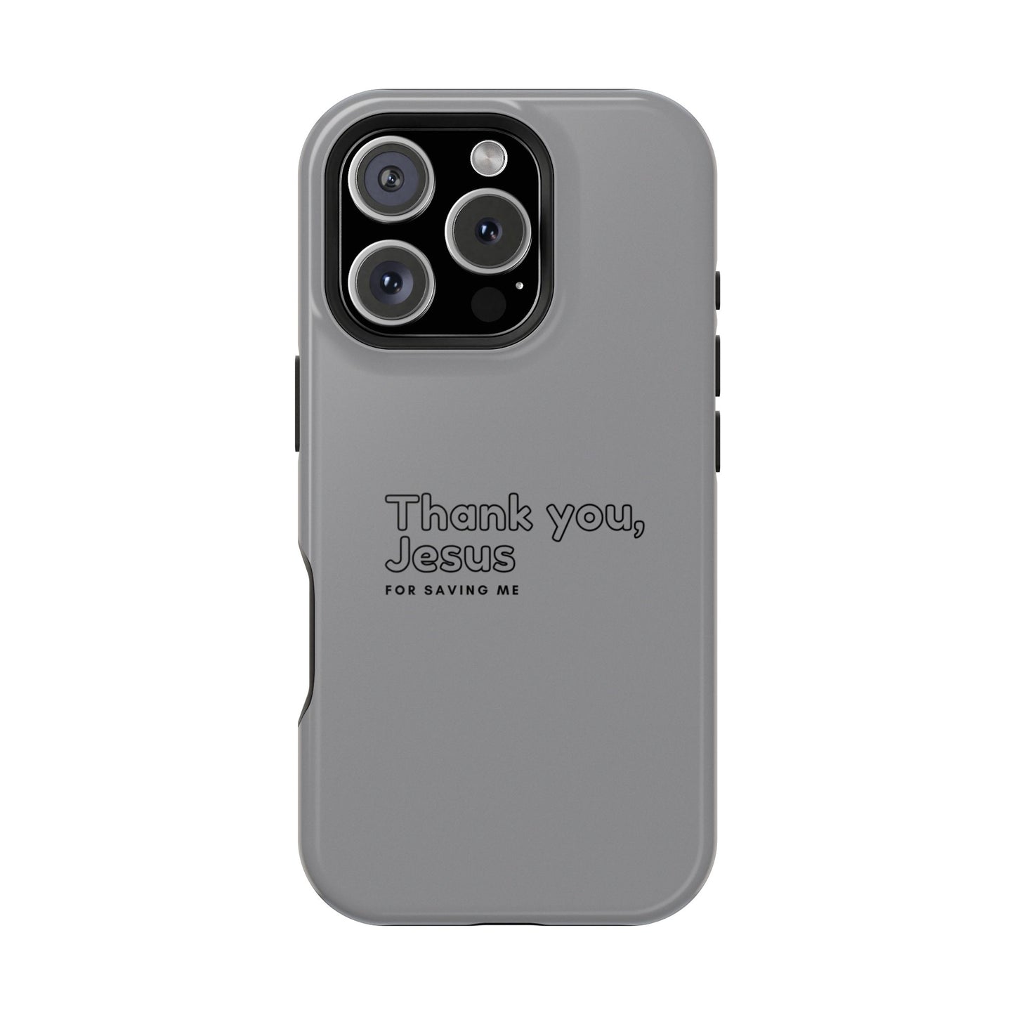 Thank You Jesus Phone Case — Impact-Resistant Christian iPhone Cover