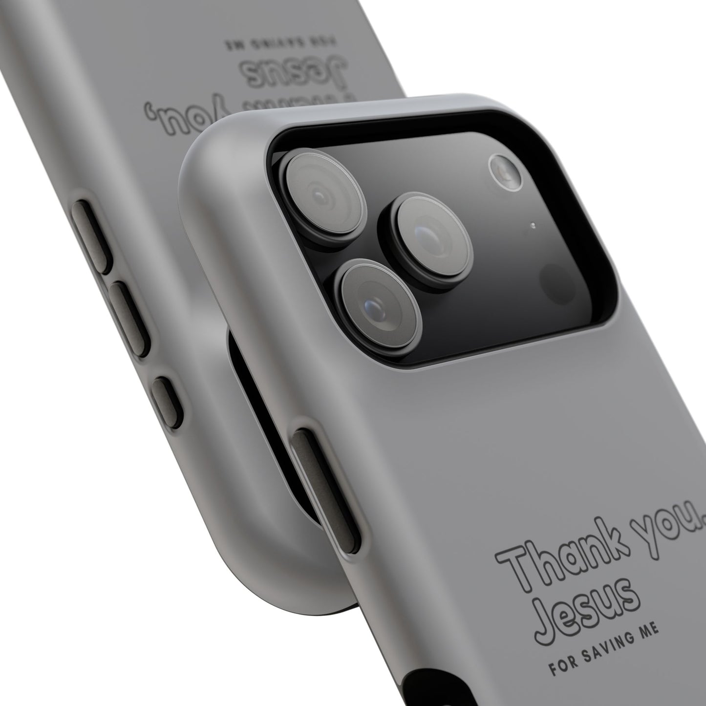 Thank You Jesus Phone Case — Impact-Resistant Christian iPhone Cover