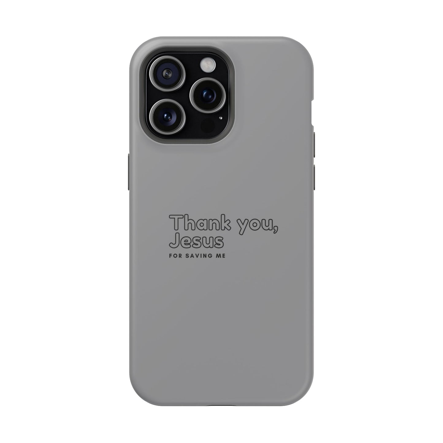 Thank You Jesus Phone Case — Impact-Resistant Christian iPhone Cover