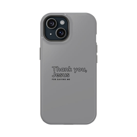 Thank You Jesus Phone Case — Impact-Resistant Christian iPhone Cover