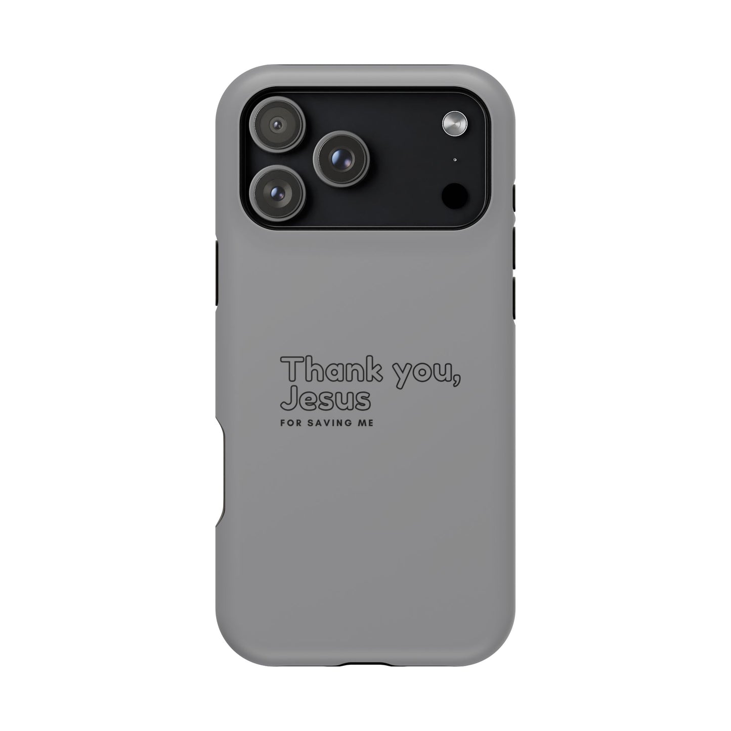 Thank You Jesus Phone Case — Impact-Resistant Christian iPhone Cover