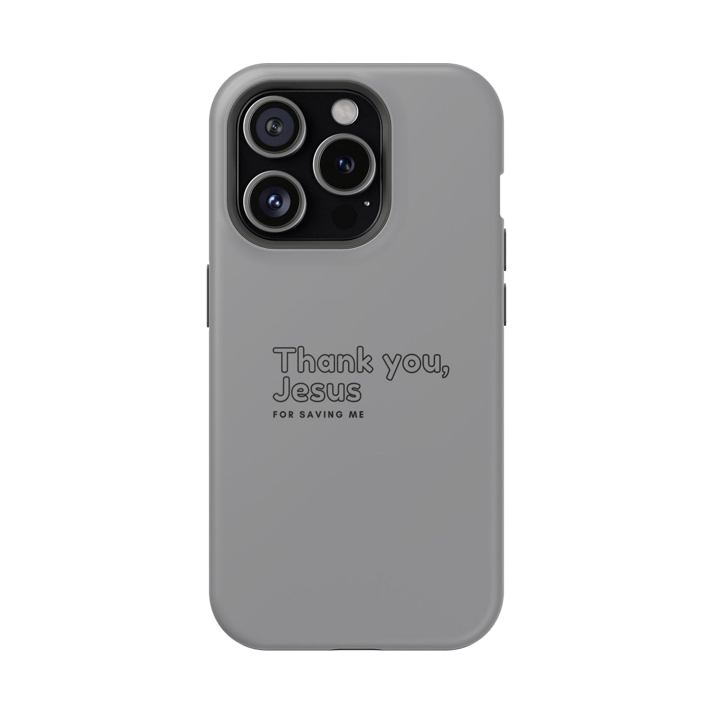 Thank You Jesus Phone Case — Impact-Resistant Christian iPhone Cover