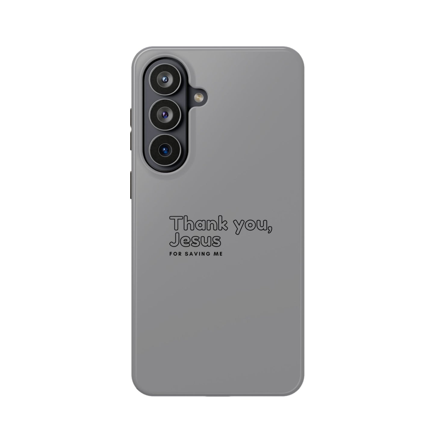 Thank You Jesus Phone Case — Impact-Resistant Christian iPhone Cover