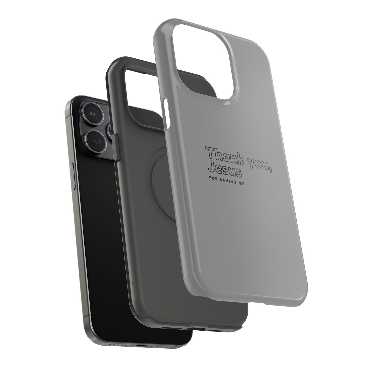 Thank You Jesus Phone Case — Impact-Resistant Christian iPhone Cover