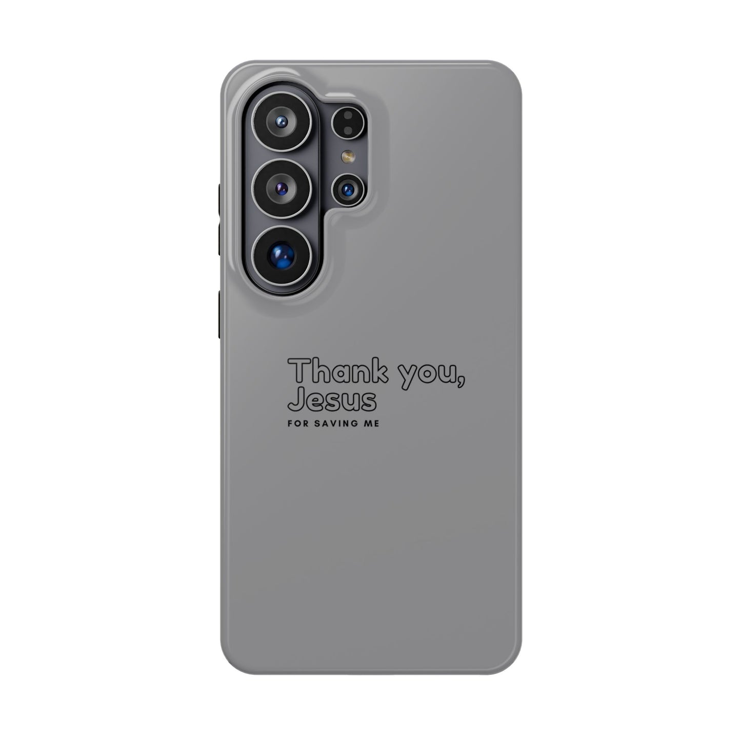 Thank You Jesus Phone Case — Impact-Resistant Christian iPhone Cover