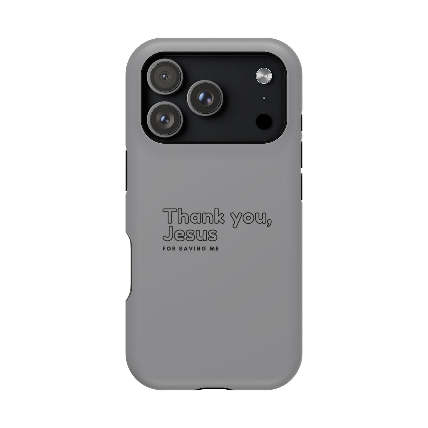 Thank You Jesus Phone Case — Impact-Resistant Christian iPhone Cover