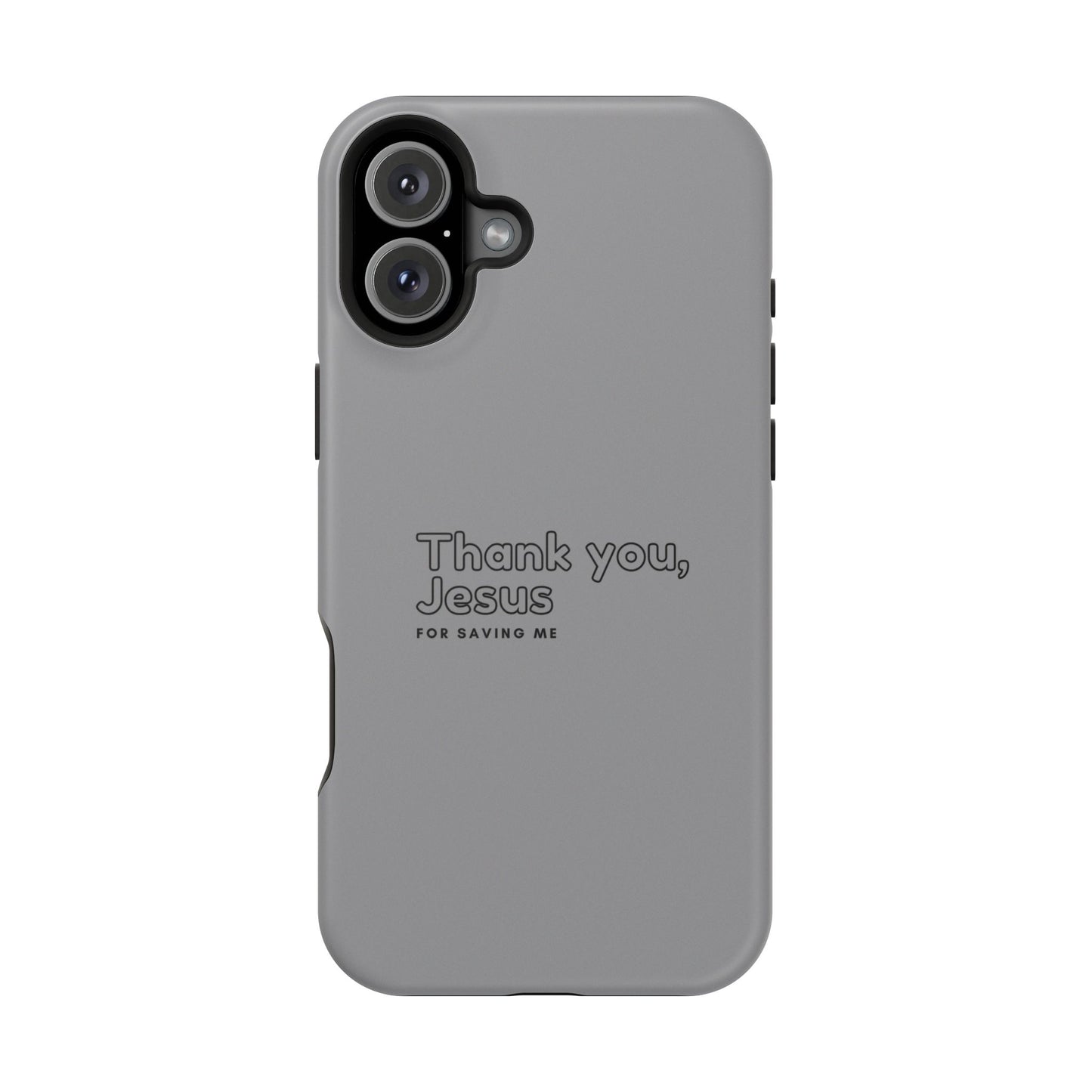 Thank You Jesus Phone Case — Impact-Resistant Christian iPhone Cover
