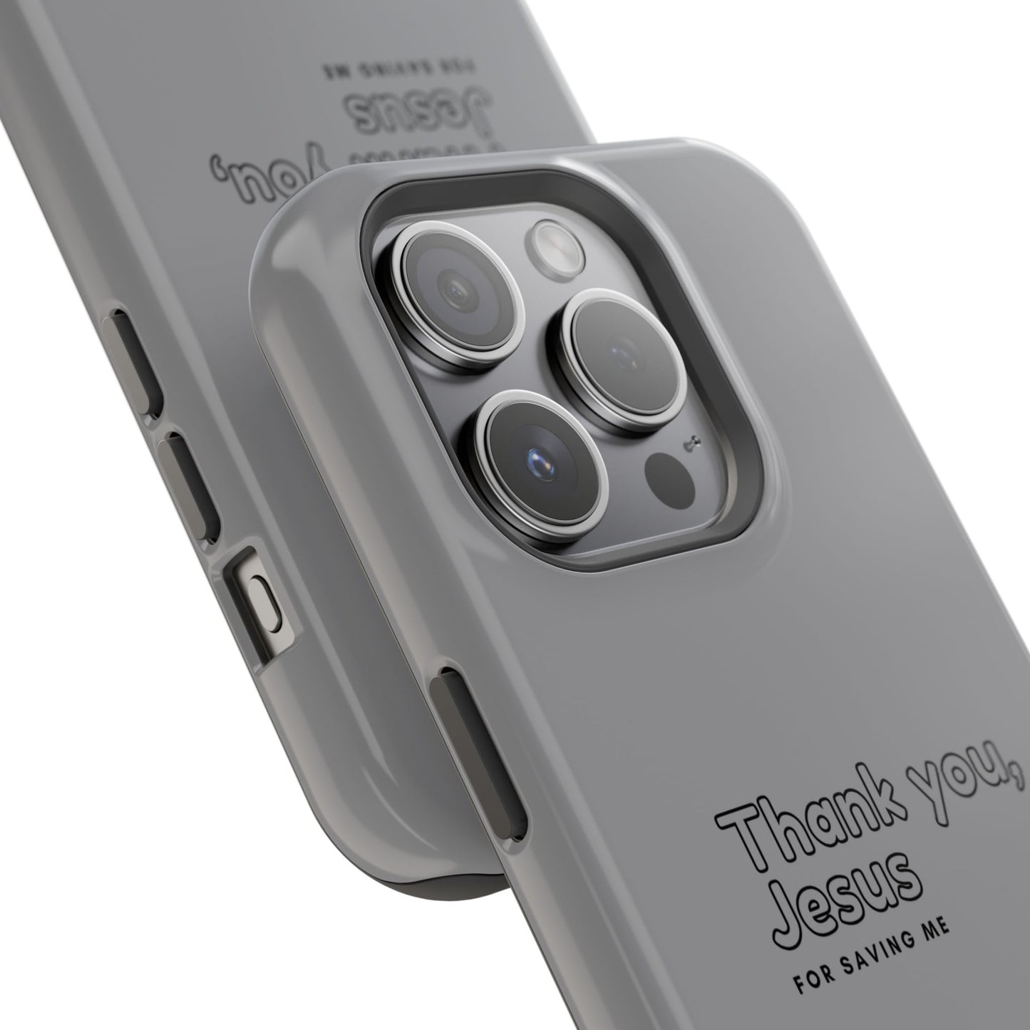 Thank You Jesus Phone Case — Impact-Resistant Christian iPhone Cover